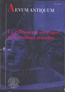 I fondali teatrali nella letteratura latina (Riflessioni sulla scaena di Aen. I 159-169)