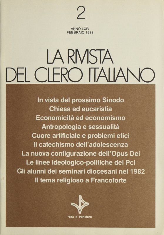 Carisma e istituzione: la nuova configurazióne giuridica dell’Opus Dei