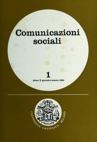 COMUNICAZIONI SOCIALI - 1980 - 1
