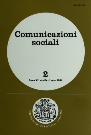COMUNICAZIONI SOCIALI - 1984 - 2