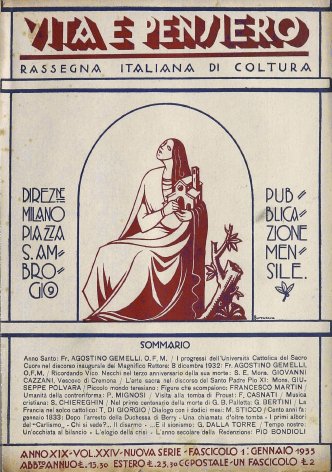 I progressi dell'università Cattolica del Sacro cuore nel discorso inaugurale del Magnifico Rettore: 8 dicembre 1932