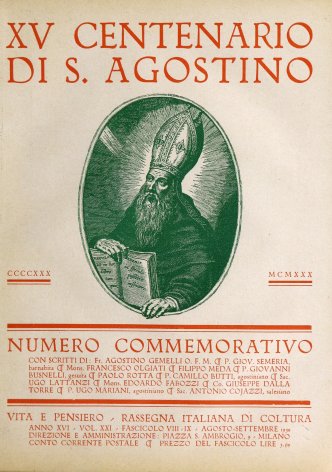 Il dramma del pensiero in S. Agostino