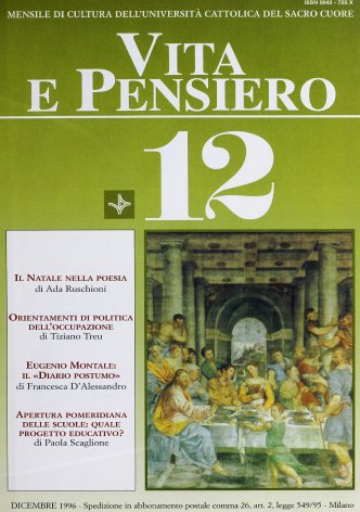 Il «Diario postumo» di Eugenio Montale