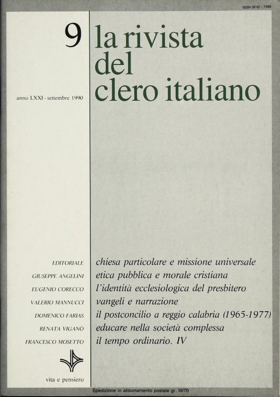 Il postconcilio a Reggio Calabria (1965-1977)