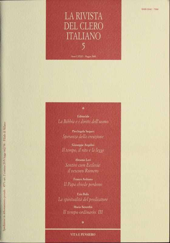 La presenza del Regno: II tempo ordinario. III