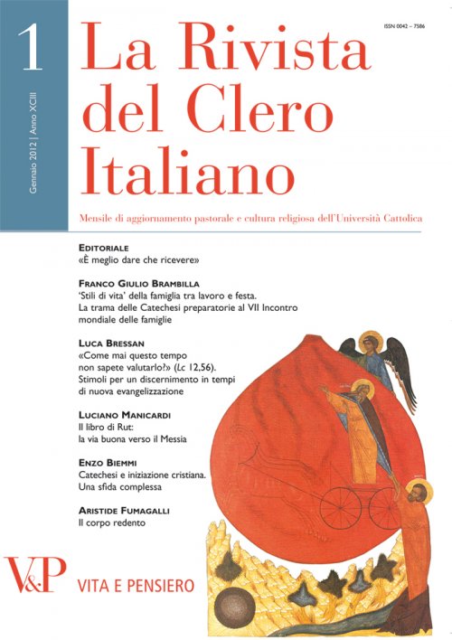 LA RIVISTA DEL CLERO ITALIANO - 2012 - 1