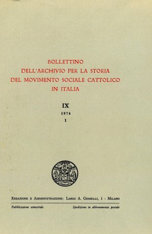 L'attività dell'Archivio nell'anno 1972-1973