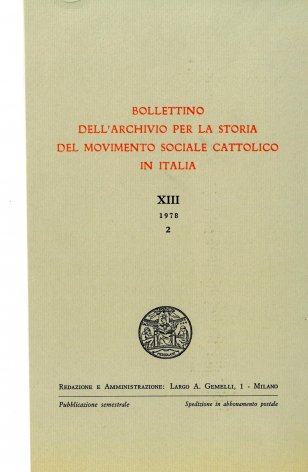 L'evoluzione socio-economica di un'area nord-occidentale della Lombardia, il Varesotto, e l'azione dei cattolici (1890-1899)