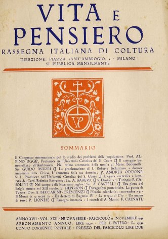 L'opera scientifica e letteraria del Card. Federico Borromeo