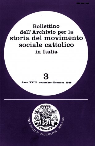 Nota sui periodici cattolici a rilevante contenuto sociale editi nelle diocesi dell'Italia meridionale dal 1860 al 1914: Basilicata