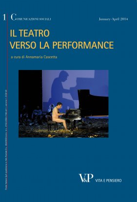 Performance e teatro. Dall’attore al performer, e ritorno? Performance and theatre. From the actor to performer, and back?