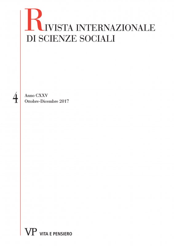 RIVISTA INTERNAZIONALE DI SCIENZE SOCIALI - 2017 - 4