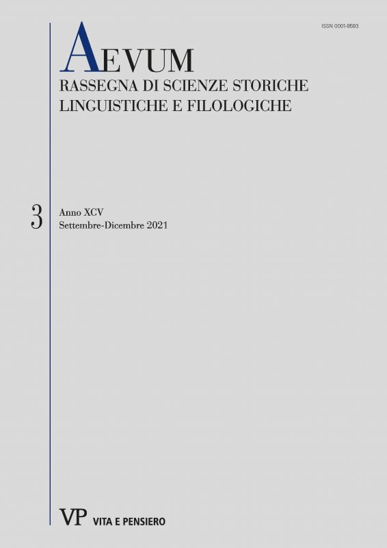 «Si veniva a disponer la corte ala riforma, et successivamente ad universalizare lo spirito». La congregazione oratoriana tra corte romana ed Europa (secc. XVI-XVII)