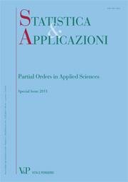 STATISTICA & APPLICAZIONI - 2011 - Special issue. Partial orders in applied sciences