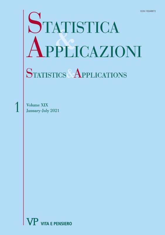 STATISTICA & APPLICAZIONI - 2021 - 1