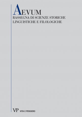 Un testo inedito di Antonio Querenghi: Omero, Platone e le imprese accademiche degli amici padovani