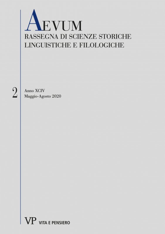 Una nuova traccia di conoscenza del testo di Properzio nel XII secolo (con un riesame del Fortleben nel XII e XIII secolo)