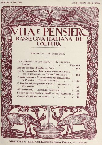 VITA E PENSIERO - 1918 - 4