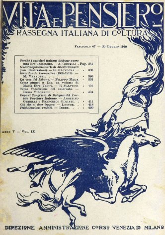VITA E PENSIERO - 1919 - 7