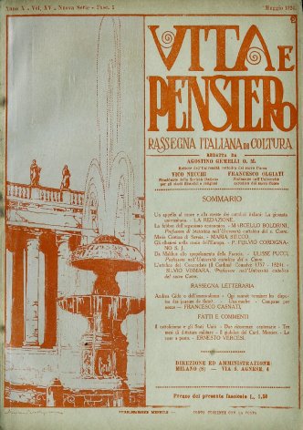 VITA E PENSIERO - 1924 - 5