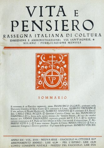VITA E PENSIERO - 1927 - 10