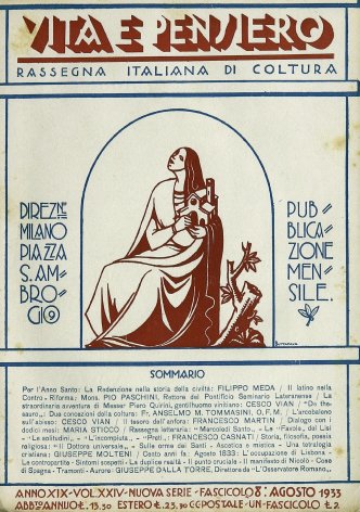 VITA E PENSIERO - 1933 - 8