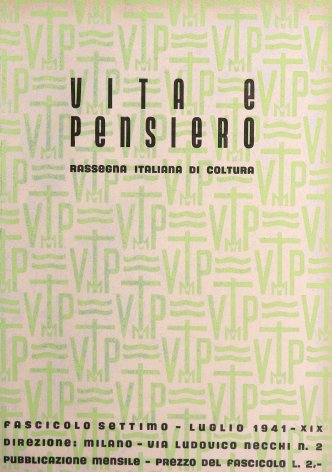 VITA E PENSIERO - 1941 - 7