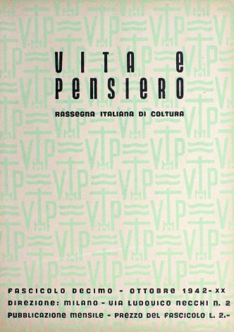 VITA E PENSIERO - 1942 - 10
