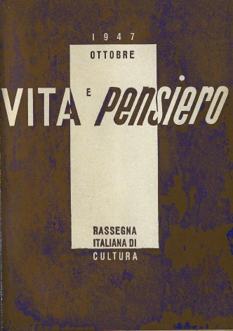 VITA E PENSIERO - 1947 - 10