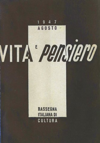 VITA E PENSIERO - 1947 - 8
