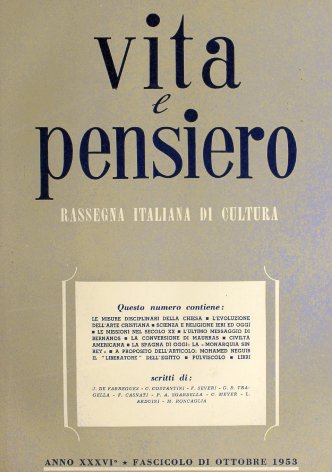 VITA E PENSIERO - 1953 - 10