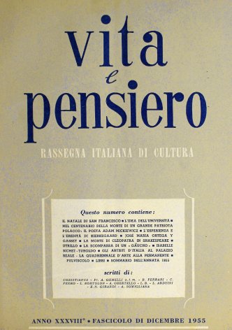 VITA E PENSIERO - 1955 - 12