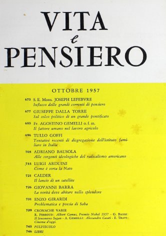 VITA E PENSIERO - 1957 - 10
