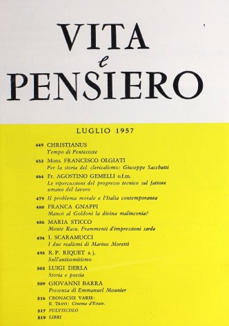VITA E PENSIERO - 1957 - 7