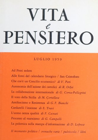 VITA E PENSIERO - 1959 - 7