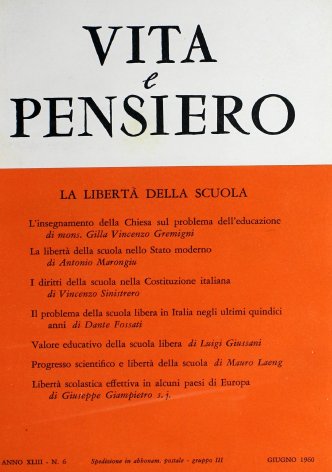 VITA E PENSIERO - 1960 - 6