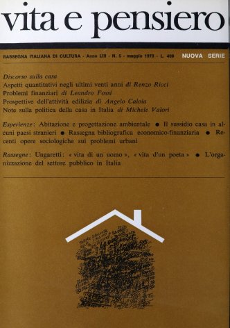VITA E PENSIERO - 1970 - 5