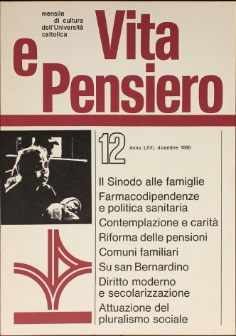 VITA E PENSIERO - 1980 - 12
