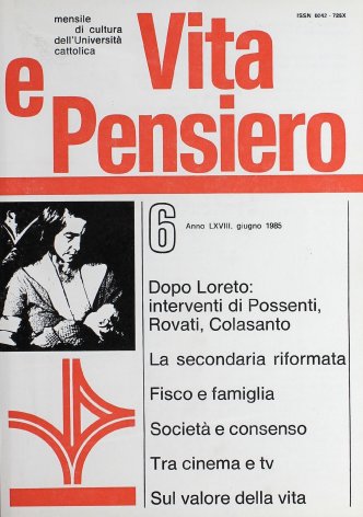 VITA E PENSIERO - 1985 - 6