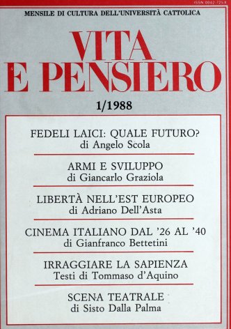 VITA E PENSIERO - 1988 - 1