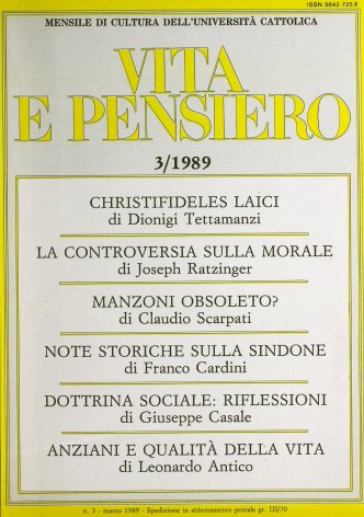VITA E PENSIERO - 1989 - 3