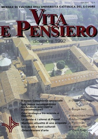 VITA E PENSIERO - 1992 - 12
