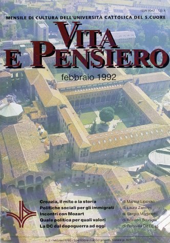 VITA E PENSIERO - 1992 - 2