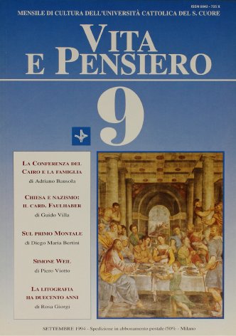 VITA E PENSIERO - 1994 - 9