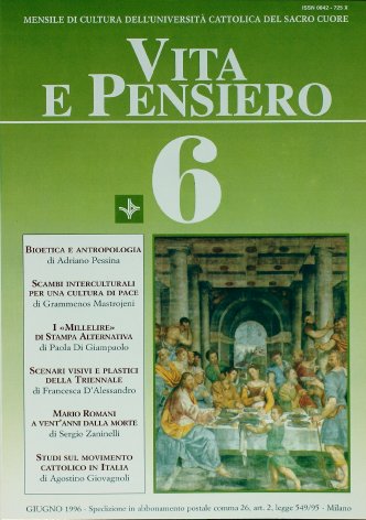 VITA E PENSIERO - 1996 - 6