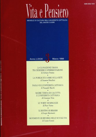 VITA E PENSIERO - 1998 - 3