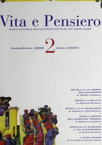 VITA E PENSIERO - 2000 - 2