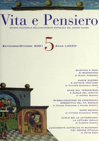 VITA E PENSIERO - 2001 - 5