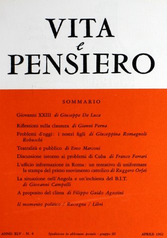 A proposito del clima