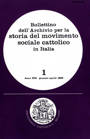 Appunti sulle vicende di una grande banca di orientamento cattolico: l'Unione bancaria nazionale (1916-1932)